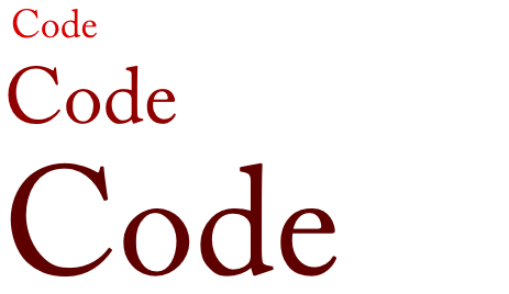 Code, Code, Code