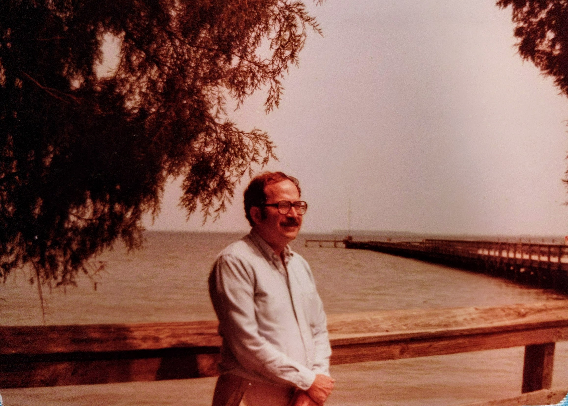 Ted Greenfeld circa 1980s at the Chesapeake Bay